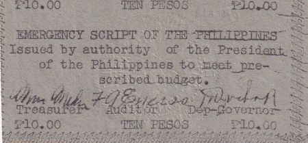 Philippines 10 Pesos - Apayao - 1943 - P.S127