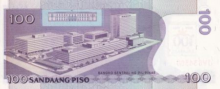 Philippines 100 Piso - M.A. Roxas - Banque centrale des Philippines - 1998 - NEUF - P.188b