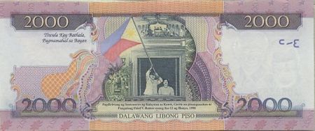 Philippines 2000 Piso 100 ans indépendance
