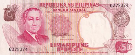 Philippines 50 Piso - Prés. S. Osmeña - ND (1969) - P.146b