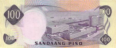 Philippines PHILIPPINES  MANUEL ROXAS - 100 PISO 1974 / 1985