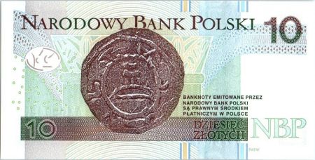 Pologne 10 Zlotych 2012 Mieszko 1er