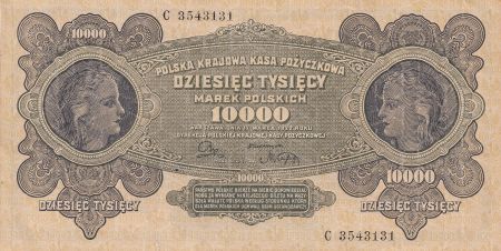 Pologne 10000 Marek - 1922 - Série C - P.32