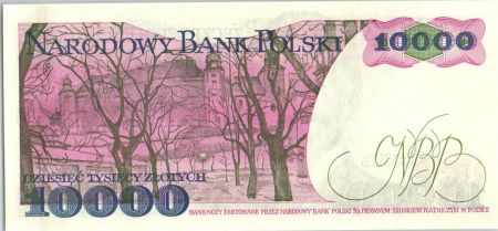 Pologne 10000 Zlotych 1988 -  Stanislaw Wyspianski