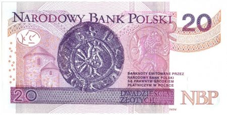 Pologne 20 Zlotych Boleslaw II - 2012