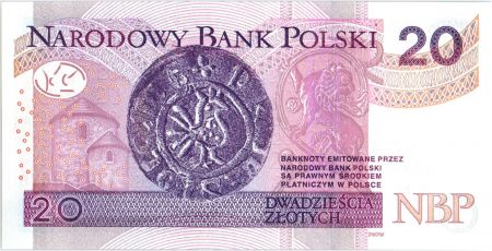Pologne 20 Zlotych Boleslaw II - 2016 (2017)