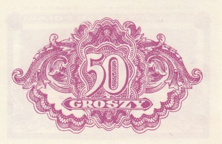 Pologne 50 Groszy 1974 - Violet
