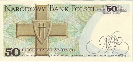 Pologne 50 Zlotych Karol Swierczewski