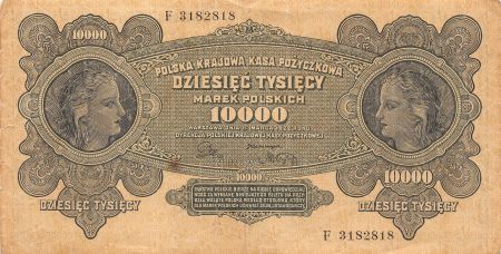 Pologne POLOGNE - 10000 MAREK 11/03/1922