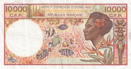Polynésie Fr. 10000 Francs  Tahitienne - ND (2010) - P.4b - TTB Série A.002