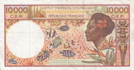 Polynésie Fr. 10000 Francs  Tahitienne - ND (2010) - P.4b - TTB Série B.002