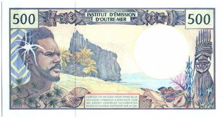 Polynésie Fr. 500 Francs Polynésien - Pirogue - 1996 alph X.6