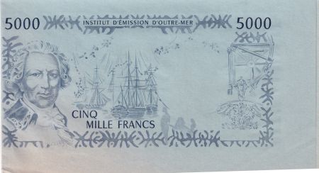 Polynésie Fr. 5000 Francs - Bougainville - Epreuve recto uniface