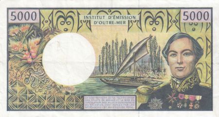 Polynésie Fr. 5000 Francs Bougainville - Trois-mâts - 2010  alph U.014 - TTB