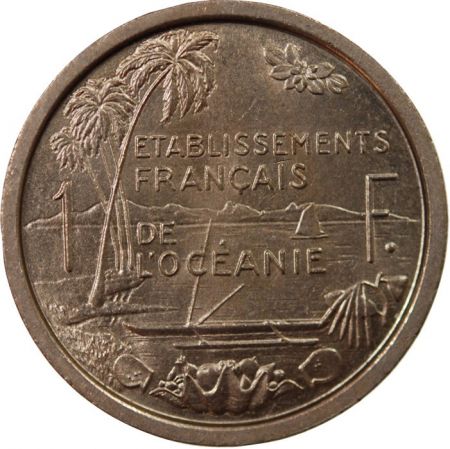 Polynésie Fr. POLYNESIE FRANCAISE - 1 FRANC 1949 ESSAI