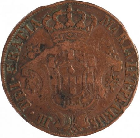 Portugal 10 Reis - 1778 - Maria I et Petrus III
