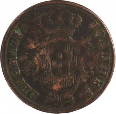 Portugal 10 Reis - 1813 - Jean - Régence - Armoirie