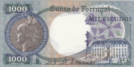 Portugal 1000 Escudos - Maria II du Portugal - 1967