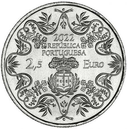 Portugal 2,50 EUROS 2022 - 200 ans de la Constitution de 1822