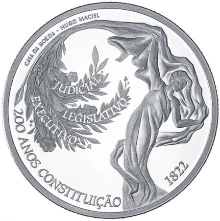 Portugal 2,50 EUROS BE 2022 - 200 ans de la Constitution de 1822