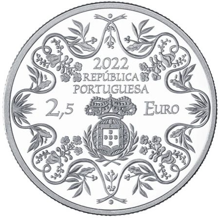 Portugal 2,50 EUROS BE 2022 - 200 ans de la Constitution de 1822