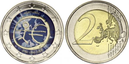 Portugal 2 Euros - UEM - Colorisée - 2009