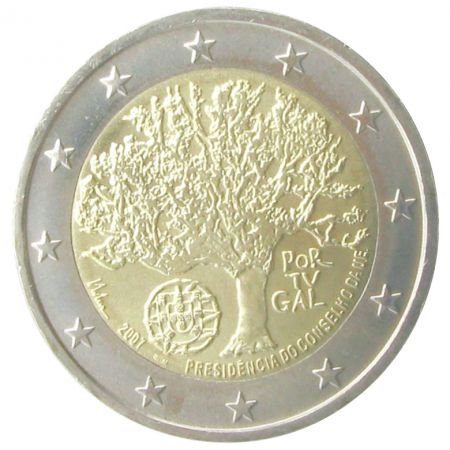 Portugal 2 Euros Commémorative - Portugal 2007 - Présidence UE