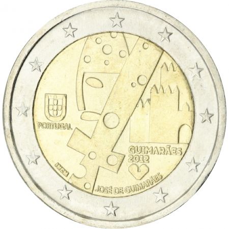 Portugal 2 Euros Commémorative - Portugal 2012 - Guimares