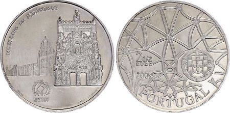 Portugal 2.5 Euros - Monastère des Hiéronymites - 2009