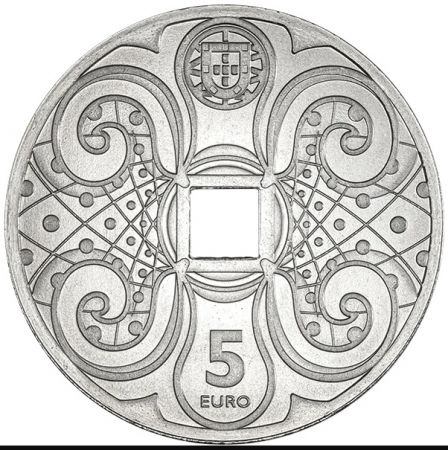 Portugal 5 EUROS PORTUGAL 2022 - L\'art de la Porcelaine