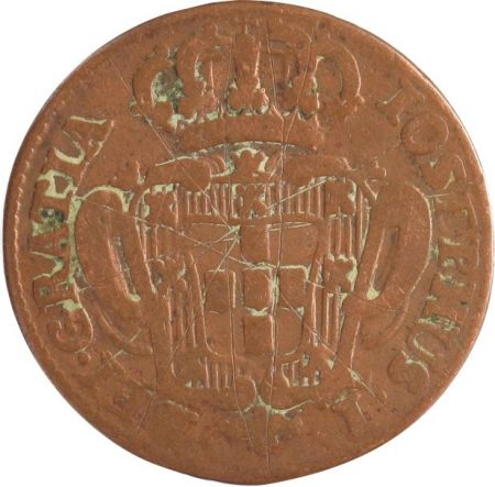 Portugal 5 Reis - 1764 - Joseph I - Armoiries
