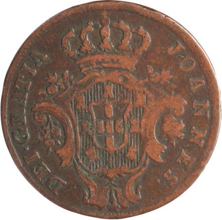 Portugal 5 Reis - 1812 - Jean - Régence - Armoirie