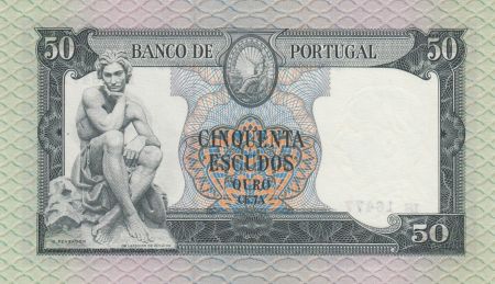 Portugal 50 Escudos Fontes Pereira de Mello - 1960