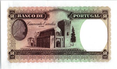 Portugal 50 Escudos Ramalho Ortigao - 1949
