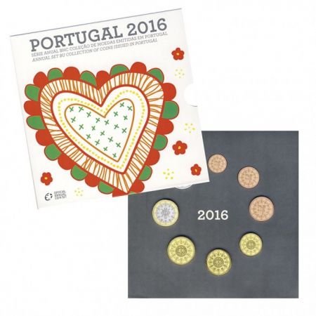 Portugal BU.2016 Coffret BU 8 pièces - 2016