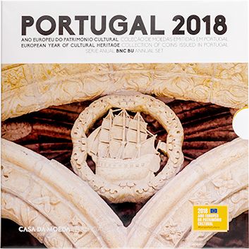 Portugal Coffret BU Euro PORTUGAL 2018 - Année Européenne du Patrimoine Culturel