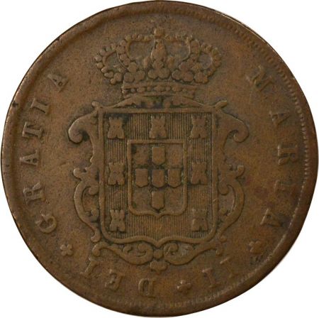 Portugal Portugal, Marie II - 10 Reis 1842 Lisbonne