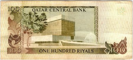 Qatar 100 Riyals Banque centrale - 1996 - TTB - P.18