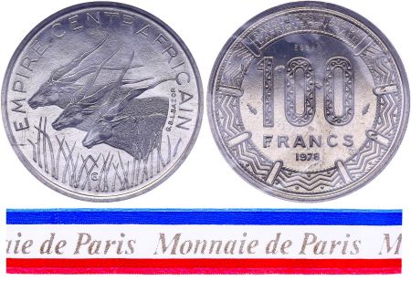 Rép. Centrafricaine 100 Francs Empire centrafricain - 1978 - Essai