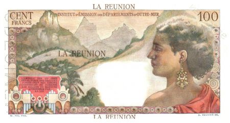 Réunion 100 Francs La Bourdonnais - 1946 Spécimen O.0