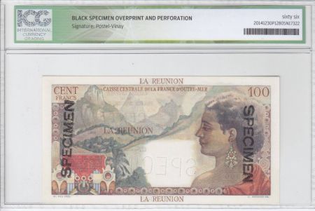 Réunion 100 Francs La Bourdonnais (sans Département) - 1946