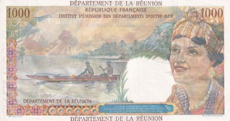 Réunion 1000 Francs - Union Française -  Spécimen - 1964 - SUP+ - Kol.443.1