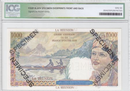 Réunion 1000 Francs Union Française - 1946