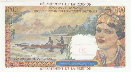Réunion 20 NF / 1000 Francs Union Française - 1967 Série C.3