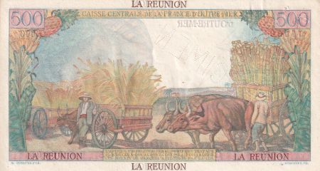 Réunion 500 Francs - Pointe-À-Pitre - 1946 - Spécimen - SUP+ - Kol.437.1