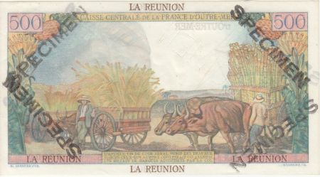 Réunion 500 Francs Pointe-À-Pitre - 1946 Spécimen O.000