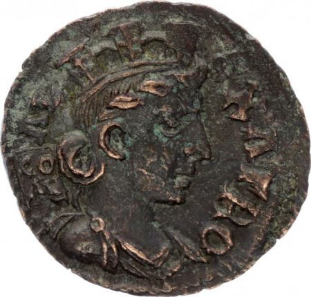 Rome - Provinces 1 As, Alexandrie (Troade) - Tychè, Cheval (250-268)