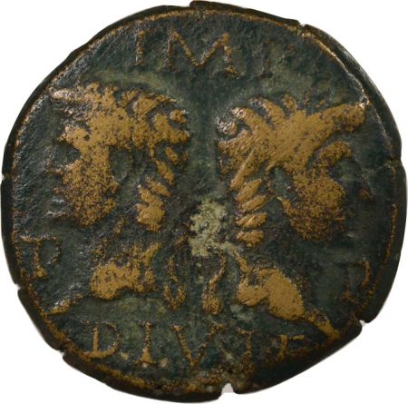 Rome - Provinces Province Narbonnaise, Auguste et Agrippa - Dupondius 15 / 13 Av Jc, Nîmes