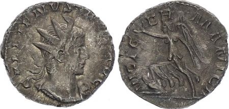 Rome Empire Antoninien,  Gallien - 257-258 Cologne - VICT GERMANICA - TTB