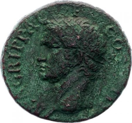 Rome Empire As, Agrippa (C.27-AD14)
